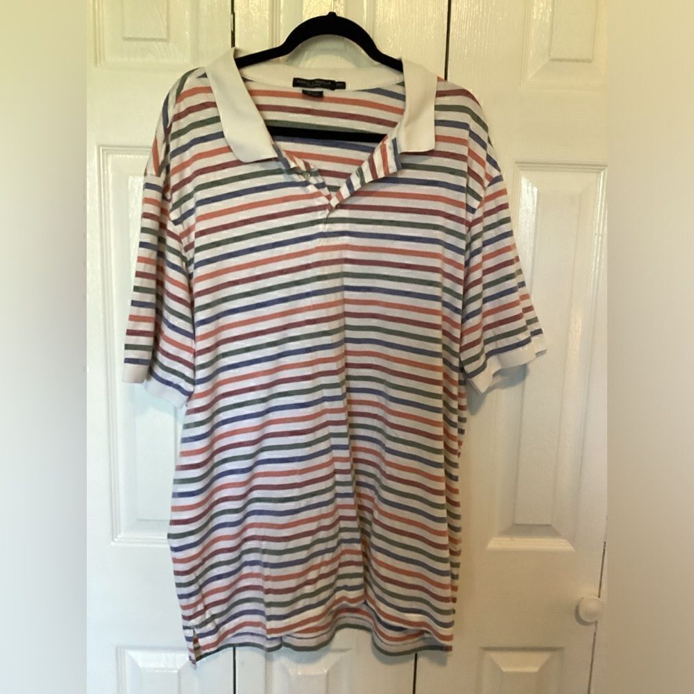 Daniel Cremieux - Big & Tall - Classic Fit Striped Polo